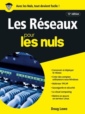 cover image of Les réseaux pour les Nuls, grand format, 12e